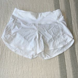 White Lululemon Shorts